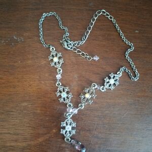 Beautiful Adjustable Rhinestone Necklace